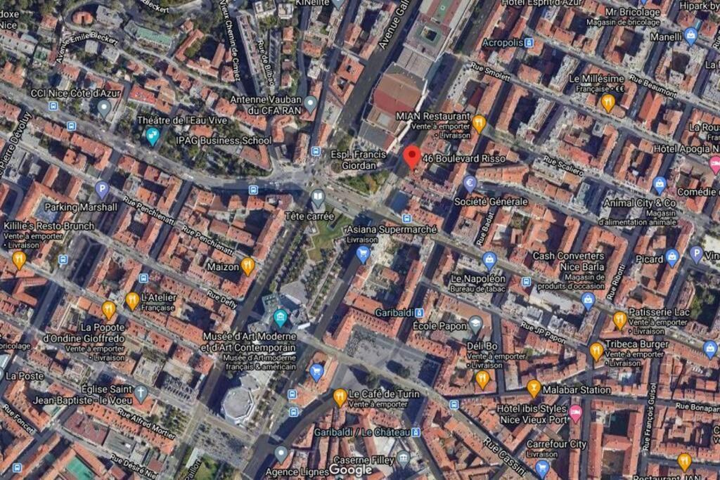 Garibaldi 3 Chambres 6 Couchages, Easy Check-In Νίκαια Εξωτερικό φωτογραφία